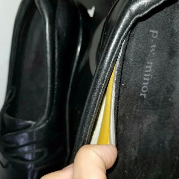 P.W. Minor CAMEO Black Leather Lace Shoe - Picture 5 of 8